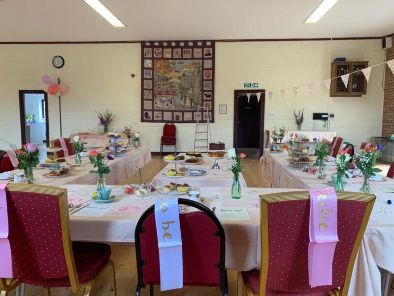 An event hosted in the main hall