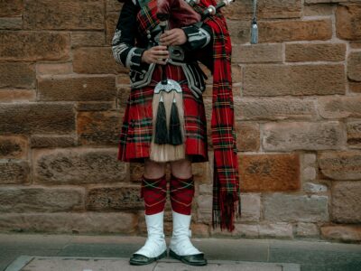 Scottish piper